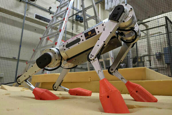 Notre Dame Cheetah 3 robot, a 4 legged robot